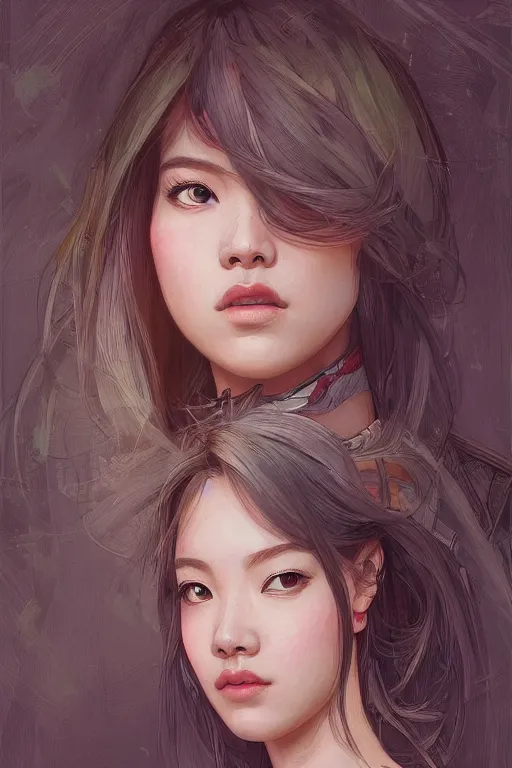 Image similar to portrait of Lisa Blackpink as an architect, highly detailed, digital painting, artstation, concept art, sharp focus, illustration, art by kittichai rueangchaichan and james gurney and alphonse mucha