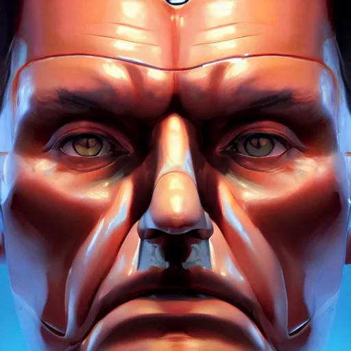 Image similar to face icon stylized minimalist t - 1 0 0 0, loftis, cory behance hd by jesper ejsing, by rhads, makoto shinkai and lois van baarle, ilya kuvshinov, rossdraws global illumination