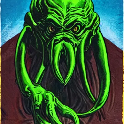 Prompt: cthulhu - man