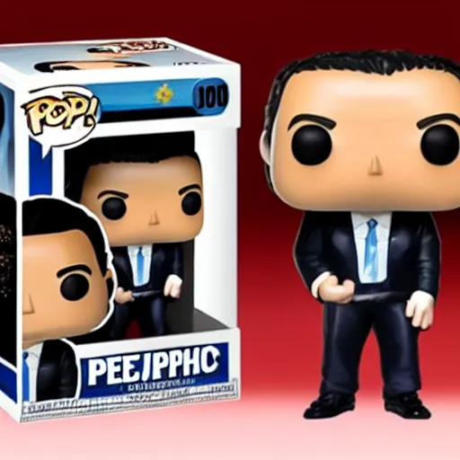 Image similar to funko pop Pedro Sánchez