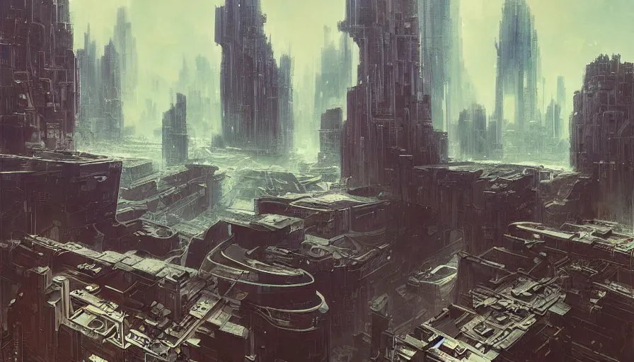 Image similar to supernova, neo brutalism city in space, minimalistic, graphic shapes, painted by ruan jia, raymond swanland, lawrence alma tadema, zdzislaw beksinski, norman rockwell, jack kirby, tom lovell, alex malveda, greg staples