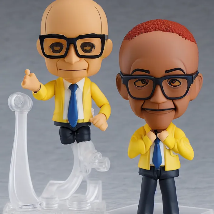 Image similar to Gus Fring, An anime Nendoroid of Gus Fring, figurine, detailed product photo