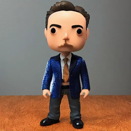 Image similar to “ very very intricate photorealistic photo of a jeffrey bezos funko pop, detailed studio lighting, award - winning crisp details ”