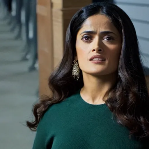 Image similar to salma hayek starring in the movie the ringer