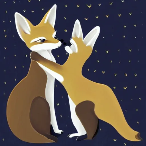 Prompt: tango fennec