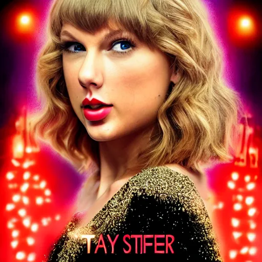 Prompt: Taylor Swift movie poster