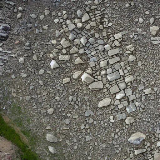 Image similar to satellite footage rock formation keyboard