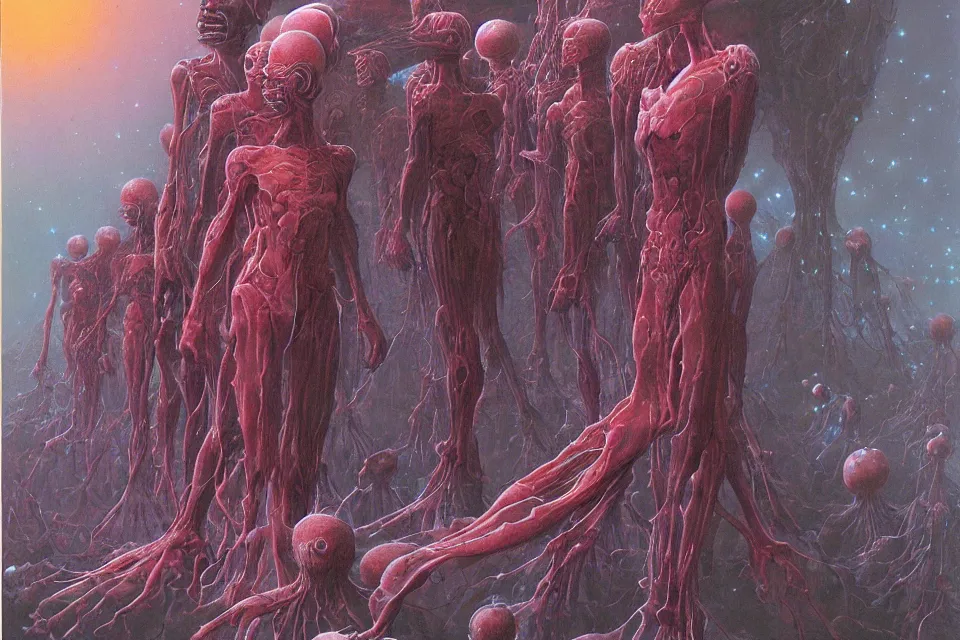 Image similar to universe, wayne barlowe.