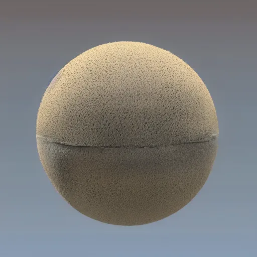 Prompt: A sphere made of sand levitating on water, highly detailed and photorealistic