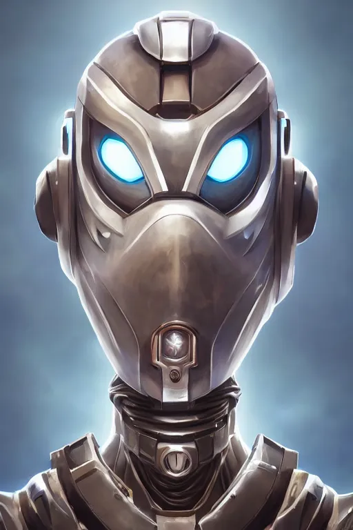 Image similar to epic mask helmet robot ninja portrait stylized as fornite style game design fanart by concept artist gervasio canda, behance hd by jesper ejsing, by rhads, makoto shinkai and lois van baarle, ilya kuvshinov, rossdraws global illumination radiating a glowing aura global illumination ray tracing hdr render in unreal engine 5