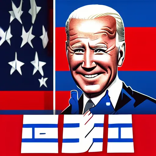 Image similar to Joe Biden Vtuber