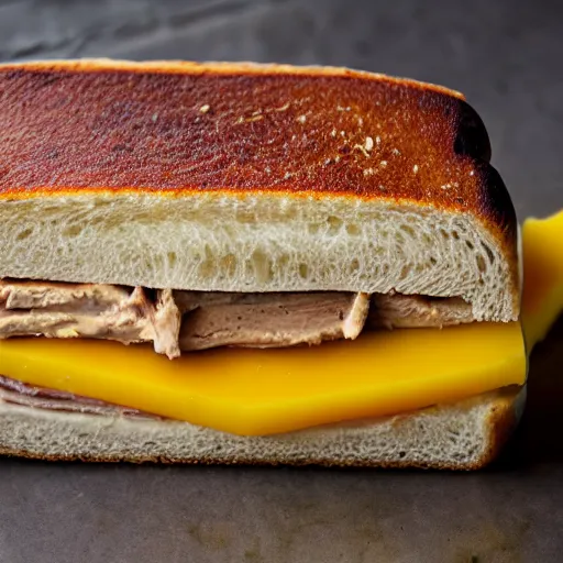 Image similar to sandwich with foie gras honey and mango