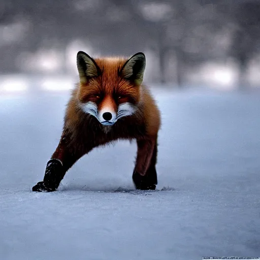Prompt: vladimir putin the fox award winning photograph