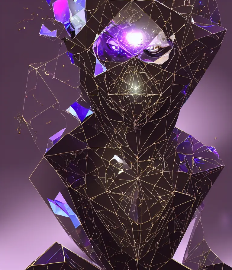 Prompt: front!!! shot of a court jester!!! character, mesmerizing fractal hypercubes, platinum cracked, cinematic, dark holography!!!, future, metallic galactic, crystalline edges, polygonal, elegant, highly detailed, centered, (((artstation, concept art, jagged, sharp focus, artgerm, Tomasz Alen Kopera, Peter Mohrbacher, donato giancola, Joseph Christian Leyendecker, WLOP, Boris Vallejo))), ((raytracing)), mugshot!!!!!, ugly!!!!!!, octane render, nvidia raytracing demo, octane render, nvidia raytracing demo, octane render, nvidia raytracing demo, 8K, masterpiece