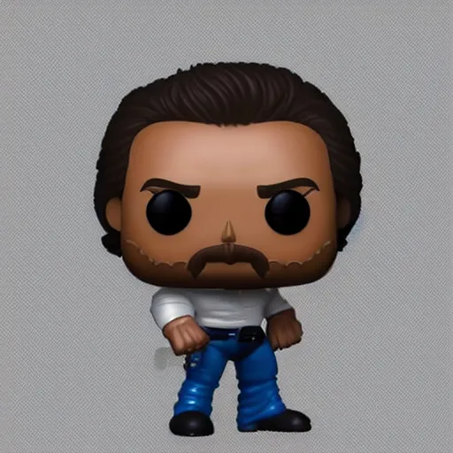 Image similar to very intricate photorealistic photo of a arnold schwarzenegger funko pop on a white background, award - winning details ”