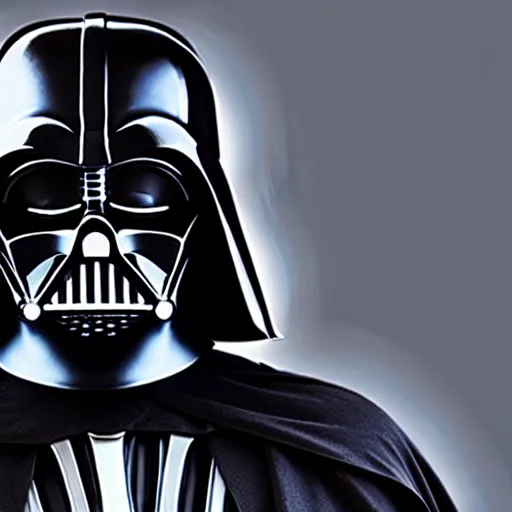 Image similar to Darth Vader posing from LinkedIn profile picture, professional headshot