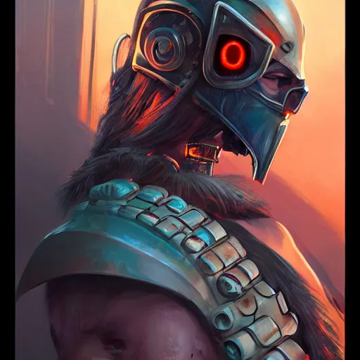 Image similar to cyberpunk viking helmet mask warrior goddess robot ninja fantasy, art gta 5 cover, official fanart behance hd artstation by jesper ejsing, by rhads, makoto shinkai and lois van baarle, ilya kuvshinov, ossdraws