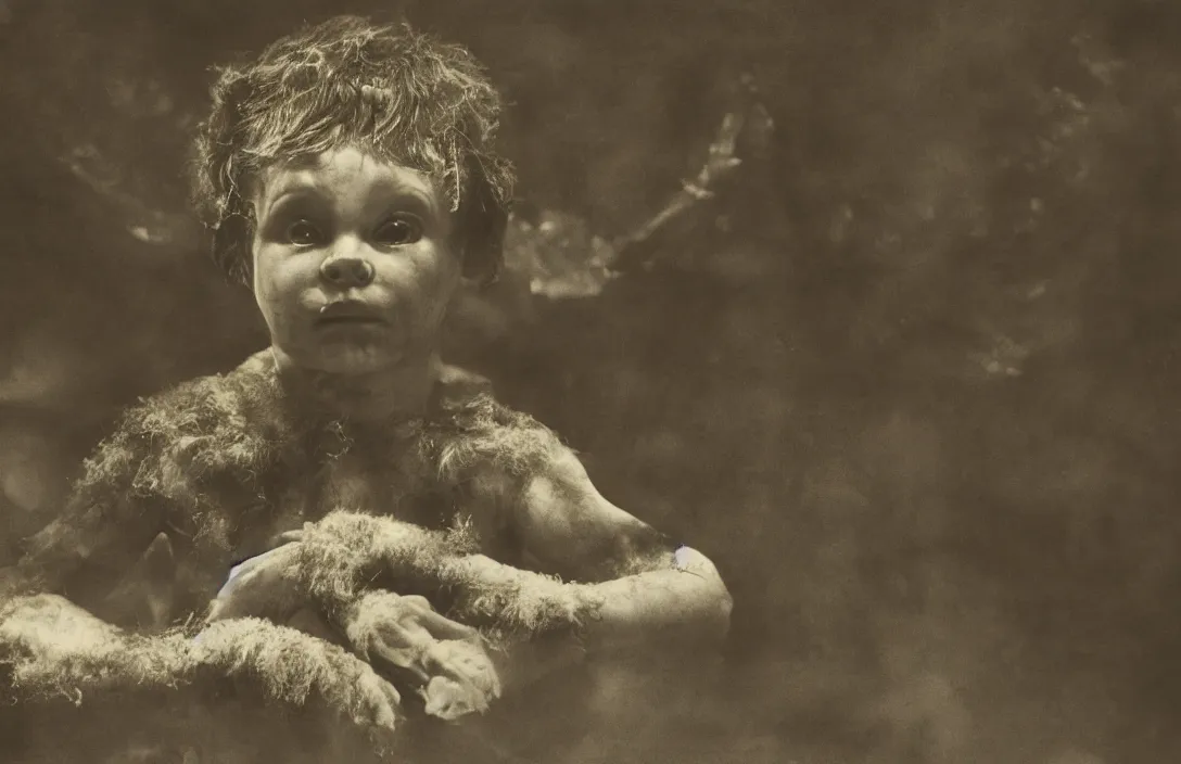 Prompt: a jocund baby faun intact flawless ambrotype from 4 k criterion collection remastered cinematography gory horror film, ominous lighting, evil theme wow photo realistic postprocessing luxury salt tank aquarium imbued with a veiled mysticism render by christopher soukup directed by kurosawa