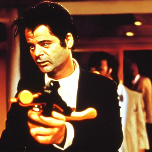 Image similar to bill murray plays vincent vega in pulp fiction