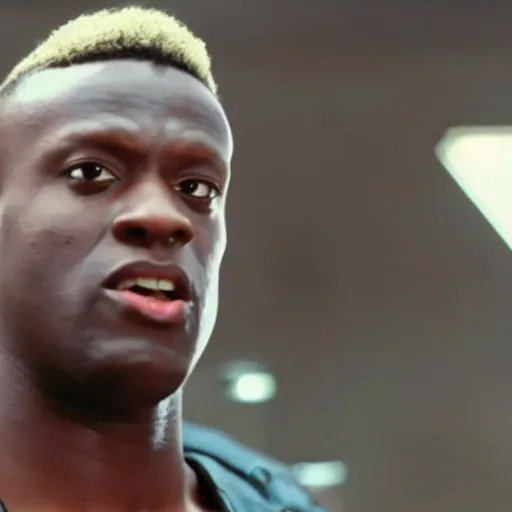 a still of ksi as simon phoenix in demolition man | Stable Diffusion ...