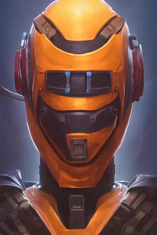 Image similar to epic mask helmet robot ninja portrait stylized as fornite style game design fanart by concept artist gervasio canda, behance hd by jesper ejsing, by rhads, makoto shinkai and lois van baarle, ilya kuvshinov, rossdraws global illumination radiating a glowing aura global illumination ray tracing hdr render in unreal engine 5