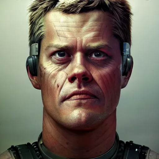 Image similar to hyperrealistic mixed media image of johnny knoxville as the astronaut in the martian the movie, stunning 3 d render inspired art by istvan sandorfi and greg rutkowski, perfect facial symmetry, realistic, highly detailed attributes and atmosphere, dim volumetric cinematic lighting, 8 k octane extremely hyper - detailed render, post - processing, masterpiece,