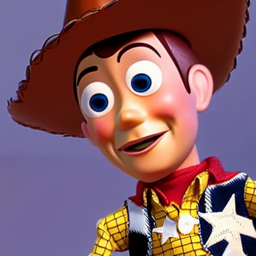 Prompt: a photo of woody from toy story as a real life person, 4k, high detail, high-resolution photograph, professional photography, ultra-detail