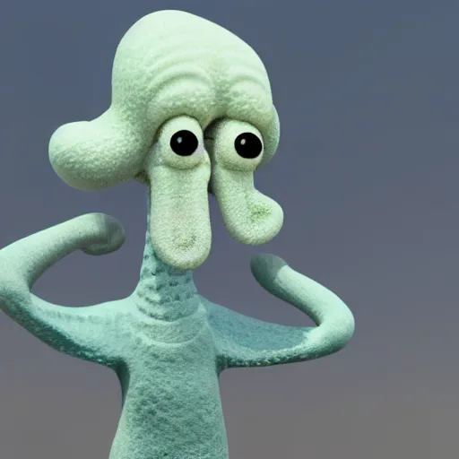 Realistic Squidward, RTX on, 4k | Stable Diffusion | OpenArt