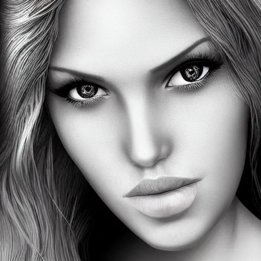 beautiful woman, photorealistic | Stable Diffusion