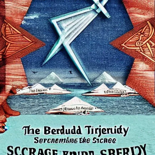 Prompt: the Bermuda Triangle secret society