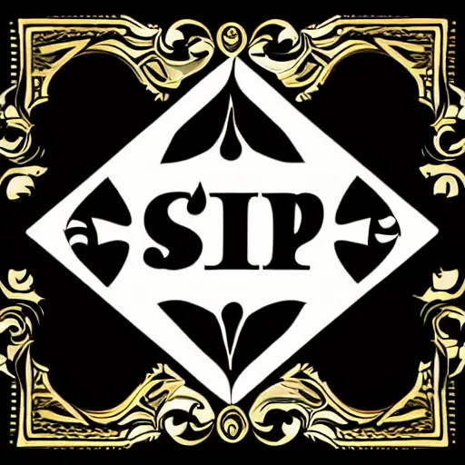 Image similar to playing card logo , digital art , vector illustration