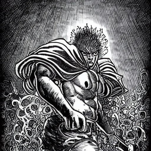 Image similar to Puck by Kentaro Miura