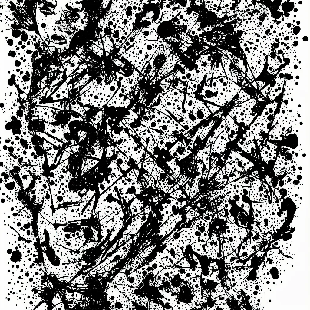 Image similar to french woman, abstract, jet set radio artwork, ryuta ueda artwork, cryptic, ink, spots, asymmetry, stipple, lines, pointillism, crosshatching, linework, pitch bending, stripes, dark, ominous, eerie, hearts, minimal, points, technical, natsumi mukai artwrok, folds