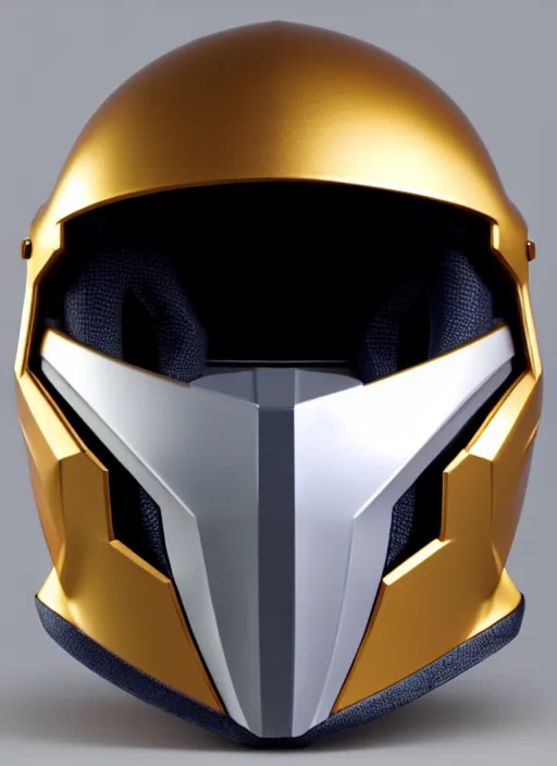 Prompt: ultra realistic product photo of nike branded gundam helmet, highly detailed, octane render, vray, shimmering, glossy, Fvckrender, geomerty, prism highlights, C4D, ray tracing reflections, diffraction grading, lumen reflections, golden ratio, incandescent, rule of thirds