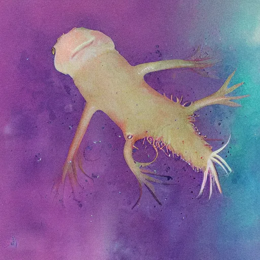 Image similar to axolotl