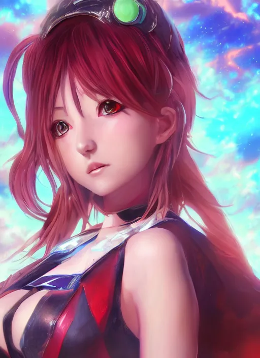 Prompt: ( ( ( hyperrealist cg an epic fantasy comic book style portrait painting of an anime girl ) ) ) by mike campau, very anime, spacex, mars mission, fantasy, photorealistic, octane render, vibrant colors, unreal engine, dynamic lighting, perfect factions, very detailed faces, trending on artstation, poster, volumetric lighting, award winning