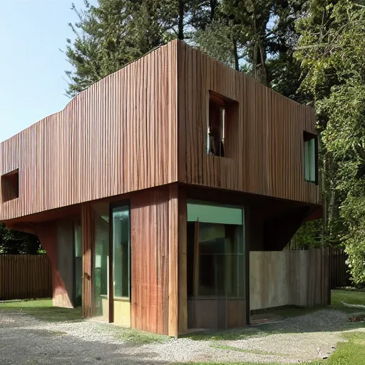 Image similar to k-shaped house