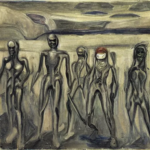 Image similar to cyborgs by munch