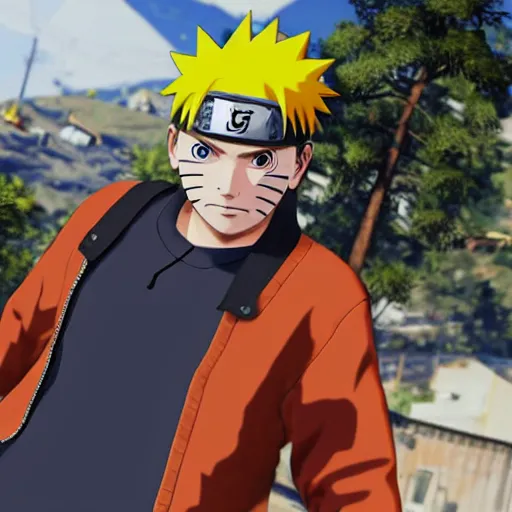 Image similar to Naruto in GTA V