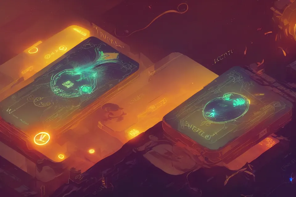 Image similar to beautiful render of user interface, tarot by victo ngai and andreas rocha and greg rutkowski, trending on artstation, unreal engine, 8 k hd wallpaperjpeg artifact, blur, artfact