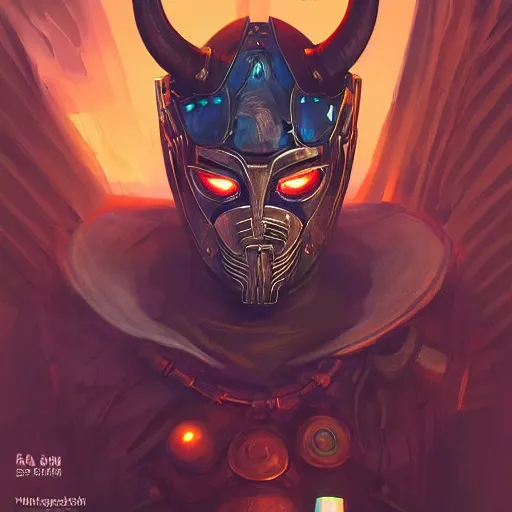 Image similar to cyberpunk viking helmet mask warrior goddess robot ninja fantasy, art gta 5 cover, official fanart behance hd artstation by jesper ejsing, by rhads, makoto shinkai and lois van baarle, ilya kuvshinov, ossdraws