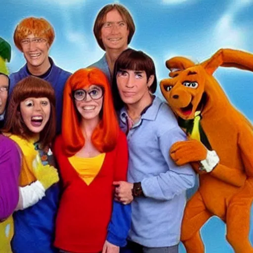 Image similar to scooby doo in real life