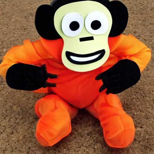 Image similar to halloween monkey