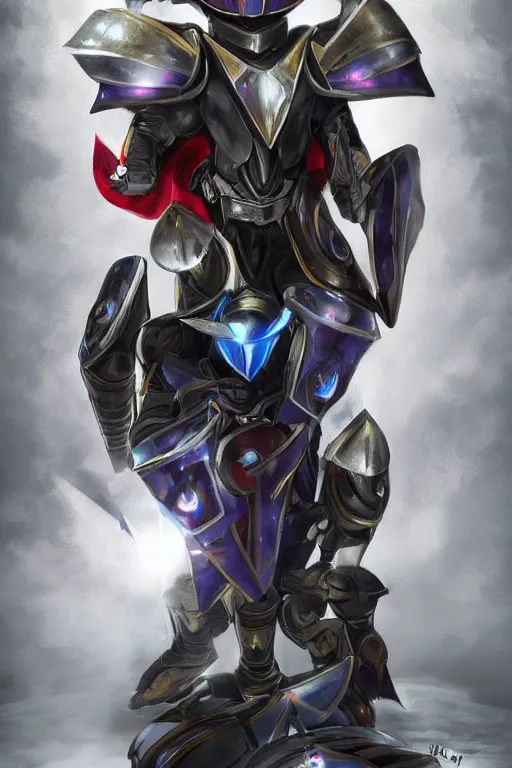 Image similar to helmet armor guardian destiny in witch queen illumination ray tracing hdr fanart arstation by sung choi robot ninja mask and eric pfeiffer and gabriel garza and casper konefal