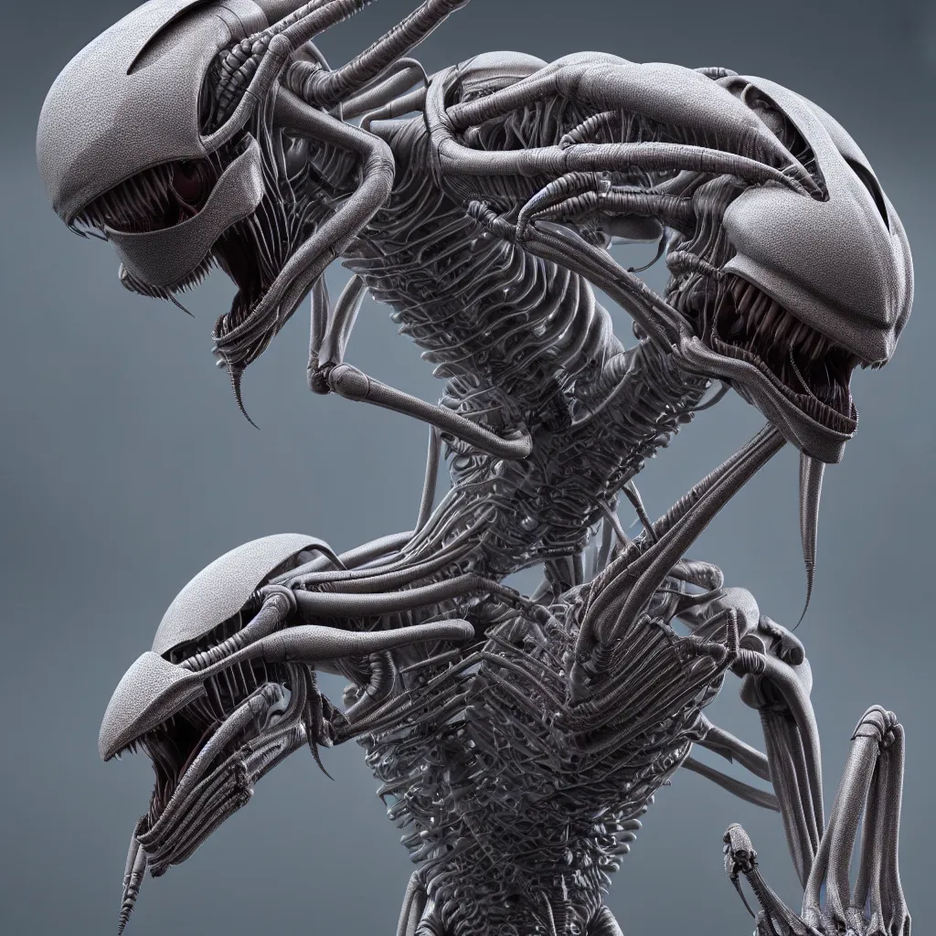 Prompt: insectoid alien live form, electron microscope image, ultra realistic, intricate details, eerie, highly detailed, octane render, 8 k