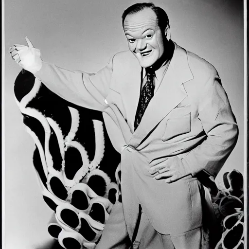 Prompt: bob hope as an octopus.