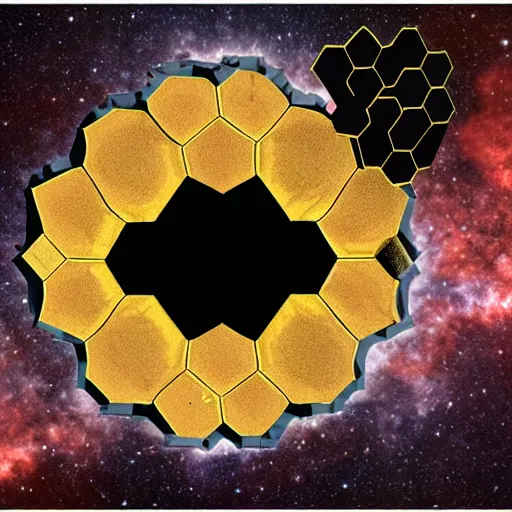 Prompt: James Webb telescope image of Azathoth