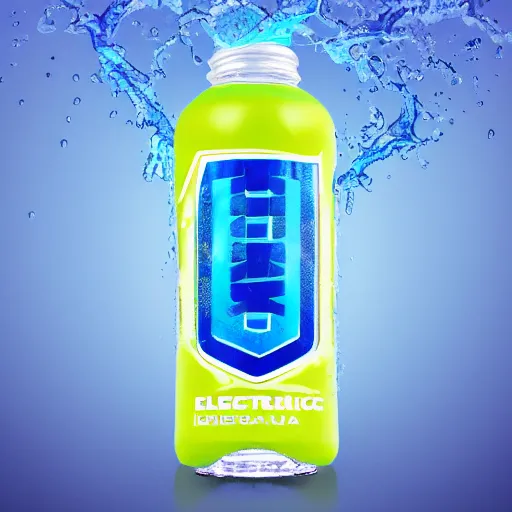 Image similar to an electric blue gatorade