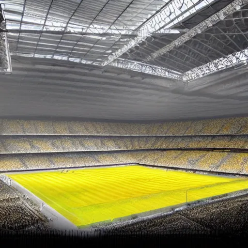 Image similar to big stadium yellow colored,