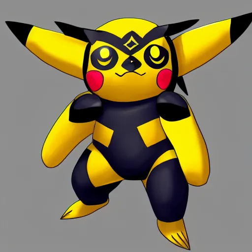 ArtStation - pikachu evolution